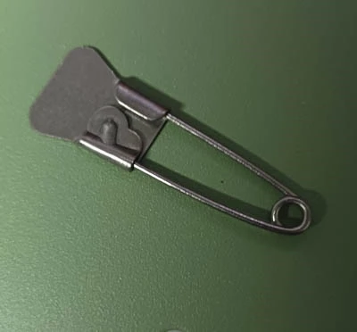 Stainless steel safety pins